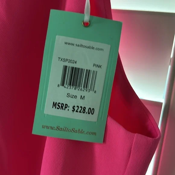 NWT Sail to Sable button back cowl neck dress - Picture 3 of 3